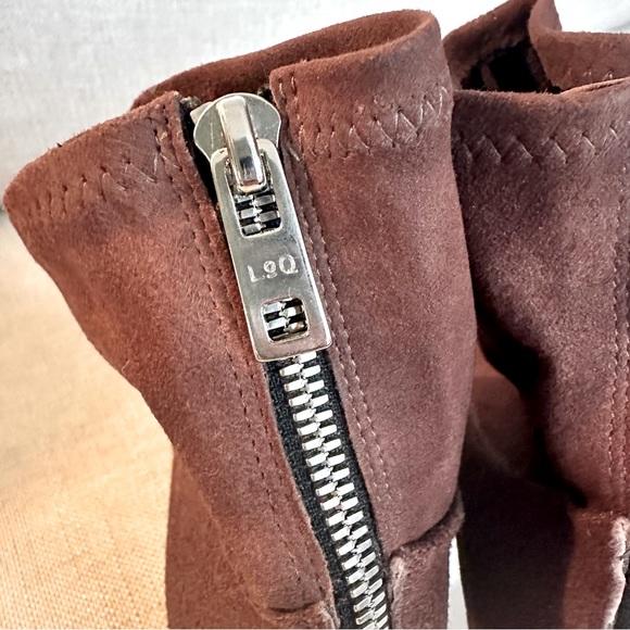 NWT LOQ Vero Boots in Brown Suede 38 - Picture 11 of 11